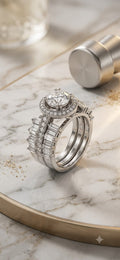 Brilliant Halo Luxe Ring